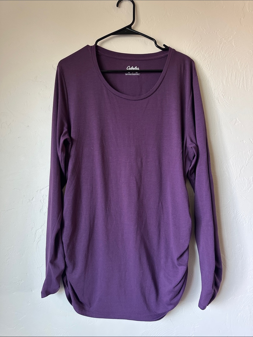 Cabela's Women's Long Sleeve Tunic Top - Plum Purple